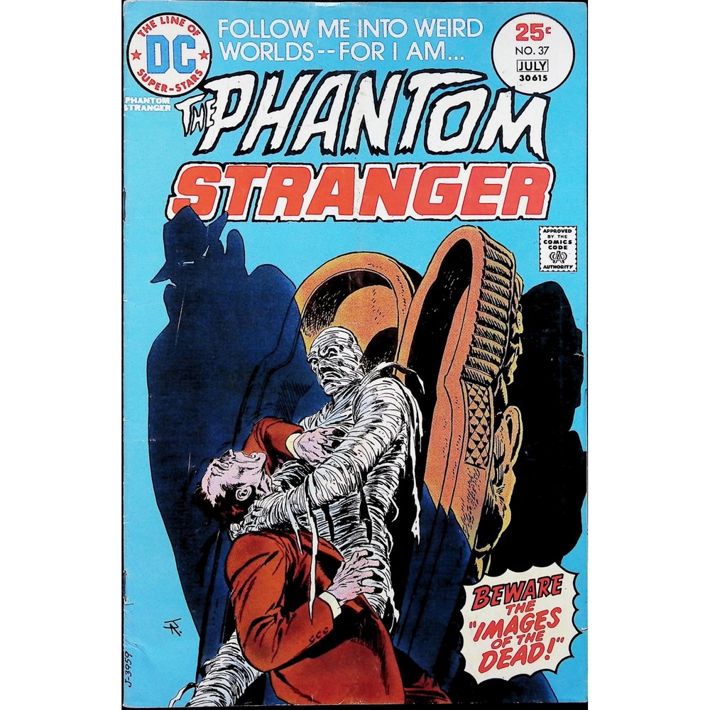 Phantom Stranger #37 Jim Aparo DC Comic Book Adventure Horror 1975
